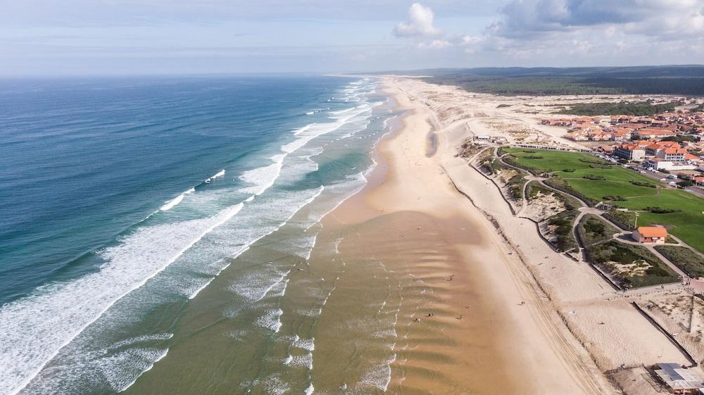 Le Grand Hotel de la Plage Biscarrosse-Plage Exterior foto